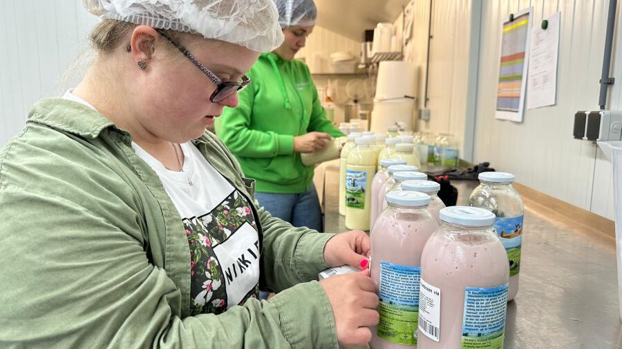 Zuivel tekstbord (2)